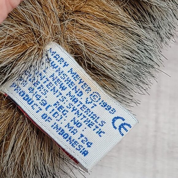 Vintage Plush Mary Meyer Woodchuck Chuck Groundhog Guinea Pig Stuffed Animal - Picture 10 of 10